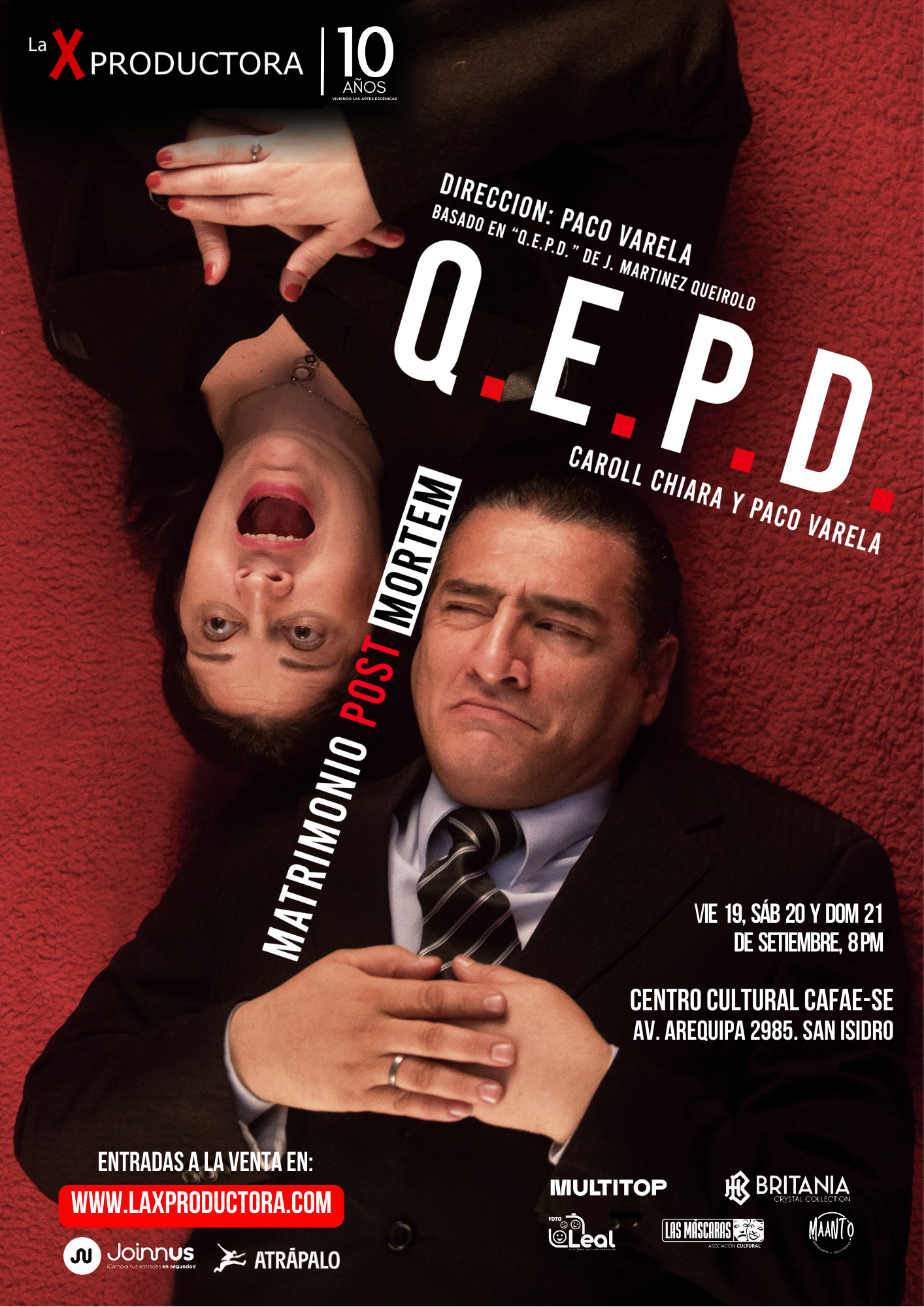 QEPD MATRIMONIO POST MORTEM